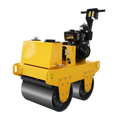 China Construction worksÂ   Diesel Double Drum Roller Compactor Walk Behind Road Roller for sale