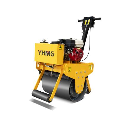 China Construction worksÂ   Hand Held Mini Vibrating Single Wheeled Road Roller for sale