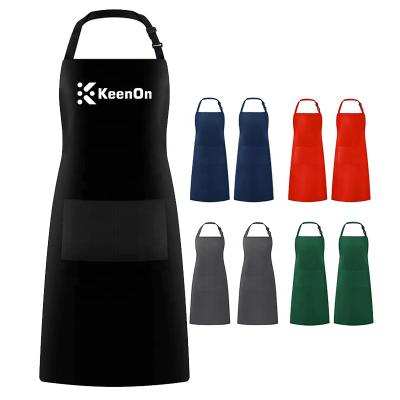 China Comfortable Brand Baking Restaurant Custom Cotton Adjustable Customize Apron With Various Styles for sale