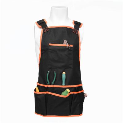 China Comfortable Multi-pocket Work Carry Heavy Duty Oxford Multifunction Gardening Tool Apron for sale