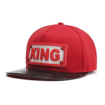 China COMMON Hot Selling Cotton Snapback Sports Hip Hop Design Customized Customized Logo Flat Cap for sale