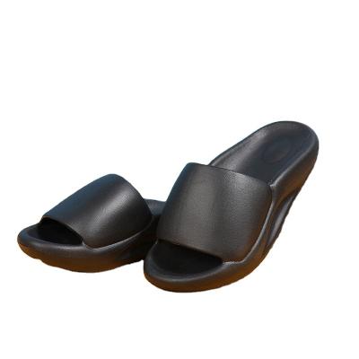 China Free Sample Palm Black Slippers Cushioning For Women Fancy Slipper for sale