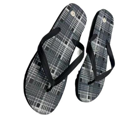 China Fashion Trend Good Quality Spring Promotional Customized 2022 Trend Material Slippers For Men for sale