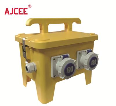 China AJCEE Industrial Customize Portable ODM OEM Industrial Socket Outlet Outdoor Combination Box for sale