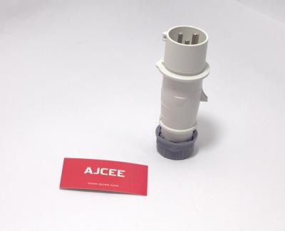 China AJCEE ip44 16a 1h 3pin industrial waterproof industrial electrical socket for sale