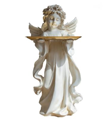 China Worlwide Outdoor Garden Decoration Angel Sculpture Decoration Resin Fiberglass Garden Sculpture For Decoration for sale