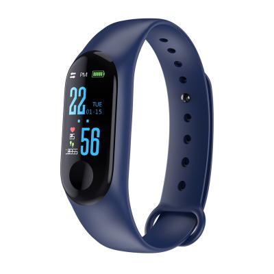 China Wholesale Touch Screen Km3 Smart Wristband m3 plus Factory Price Sports Health Fitness Tracker Heart Rate Blood Pressure Oxygen Android Monitor for sale