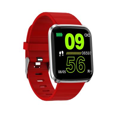 China KST-A116pro Touch Screen Smart Watch 1.3 Inch Single Touch Wristband Waterproof Health Fitness Tracker Heart Rate Blood Pressure Monitoring for sale