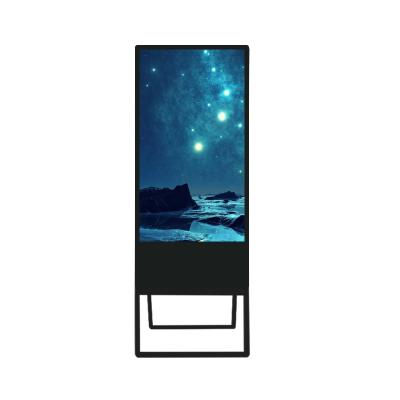 China Easy use 43 inch floor digital signage advertising screen digital signage and display indoor lcd signage media player digital kiosk for sale