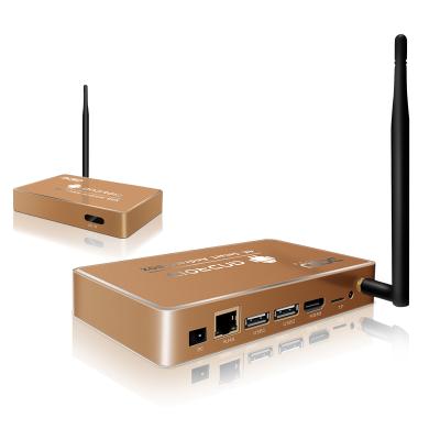 China Full HD 1080P Indoor Wholesale Mini Network Multimedia Advertising Player Android Smart Box For Digital Signage for sale