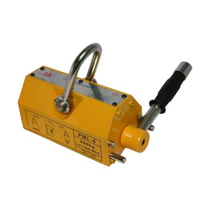 China 600KG Rated Pull Force Permanent Magnetic Lifter for Construction Works Dead Weight 25KG for sale