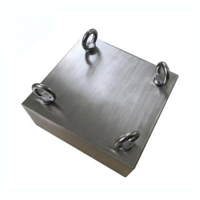 China Stainless Steel Permanent Magnet Magnetic Filtered Plate with 7000 Gauss Ndfeb Magnet for sale