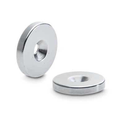 China N52 Neodymium Magnet with Industrial Magnet Shape Pot / Cup Shape and Countersunk Hole for sale