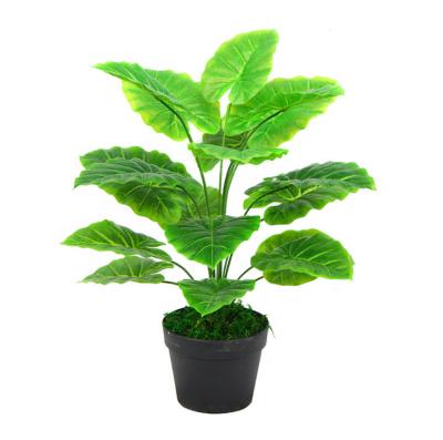 China Contemporary Wholesale Tropical Fake Leaf Artificial Split Tree Plant For Office Housing Living Room Home Decor for sale