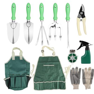 China Portable Wholesale Heavy Professional Stainless Steel Storage Bag Shovel Shovel Scissor Garden Multifunctional Tool Kit for sale