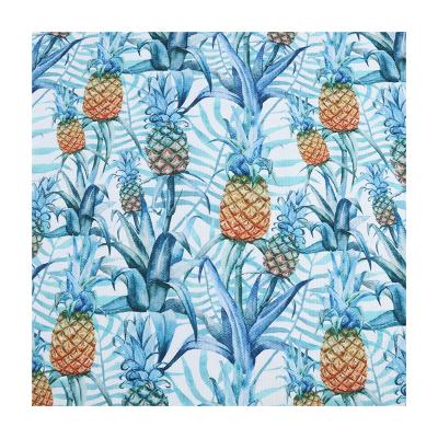 China Digital Printed Cotton Shirt Fabric Cotton Lycra Spandex Antistatic Knitting Textile for sale