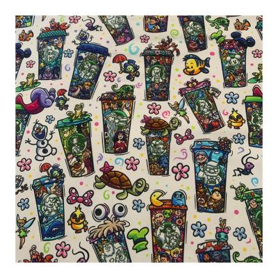 China Disney Anti-Static Hit Fabric Custom Printed Cotton Woven Fabric With Best Service for sale