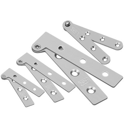 China Contemporary Stainless Steel Chicken Hinge World Thru Hinge Door Shaft Hidden One Word Hinge for sale