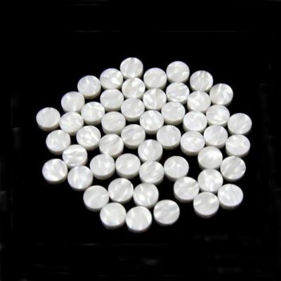 China BROOM Pearl White Abalone Inlay Stickers Dots Markers Durable Guitar Fretboard Fret Inlay Dots for DIY Guitar Kits for sale