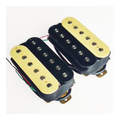 China High Output 2 Neck Bridge Alnico Humbucker Rohs Guitar Pickup Eletric Guitar Set With Factory Wholesale Price for sale