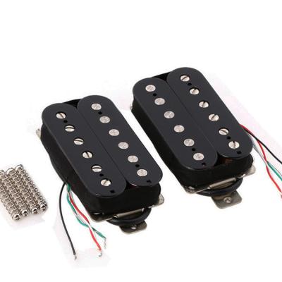 China High Quality Electric Guitar Set Black Alnico Humbucker 2 5 Guitar Pickups With Nickel Base for sale