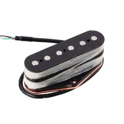 China Electric Guitar Alnico 5 Magnet Bridge Position Coil Stack TL Guitar Pickup Dual With Fiber Plate Coil For TL Guitars for sale