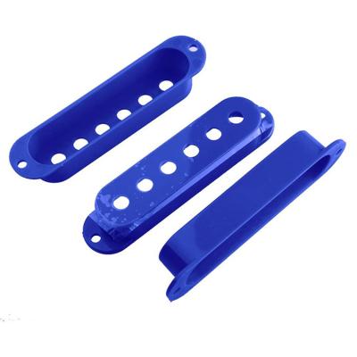 China Wholesale Blue Colorful Single Pickup Guitar Coil Pickup Cover 48 50 52mm For St Electric Guitar Part for sale