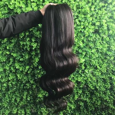 China Other W-FUL Transparent Unprocessed Brazilian Virgin Hair Full Lace Wig 100% Brazilian Hair Wigs For Women Full Lace Hair Wig Vendor for sale