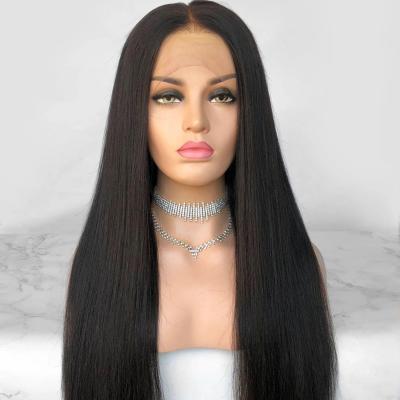 China Other W-HD136P RG Human Hair 100% Brazilian Hair Natural Hairline Lace Front Wigs Pre Plucked Deep Wave Full HD Curly Frontal Wig for sale