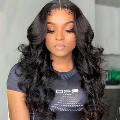 China Other Vendor Wig 100% Double Indain Unprocessed Wholesale Dawn Transparent Frontal Virgin Human Hair 13x6 Full Lace Wigs W-HD136P RG HD Hair 13x6 for sale