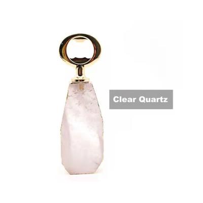 China China Wholesale Customized New Design High Quality Natural Crystal Bottle Opener For Christmas Gift for sale