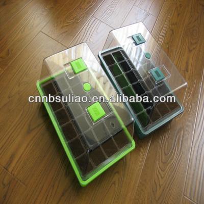 China Easy To Observe Portable And Practical Garden Planter Seedling Growing Situation Box for sale