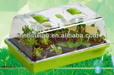 China Garden planting plastic garden tray, nursery tray, new garden tray for sale