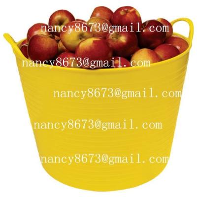 China 35L large viable tubtrug, 35 liter flexible tubtrug for sale