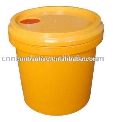 China firm yellow plastic bucket for sale