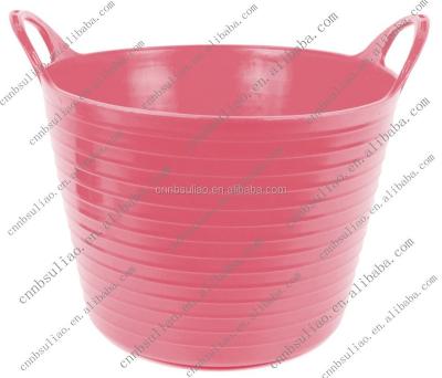 China Sustainable plastic basins and buckets, multifunctional baby bath basin for sale