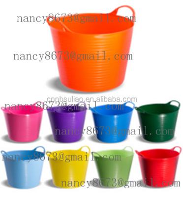 China Sustainable PE Tub, Garden Tub, Colorful Tub for sale