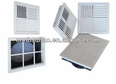 China Adjustable all kinds of ABS plastic vent grills for sale