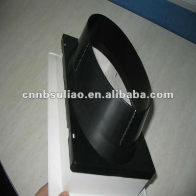 China Double deflection adjustable steerable ABS air vent for sale