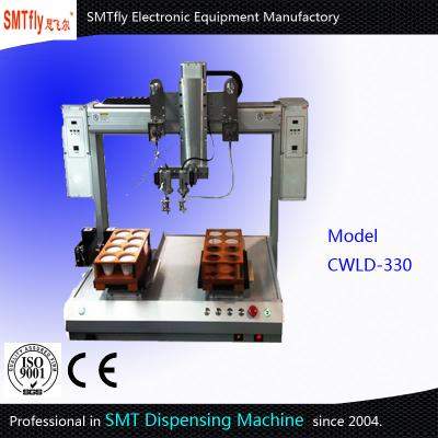 China Automatic SMT Industrial Glue Dispenser Equipment Speed 0.1-800/350 mm/Axis for sale