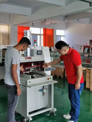 China Pneumatic PCB Punching Machine for Iphone with LCD Program Control for sale