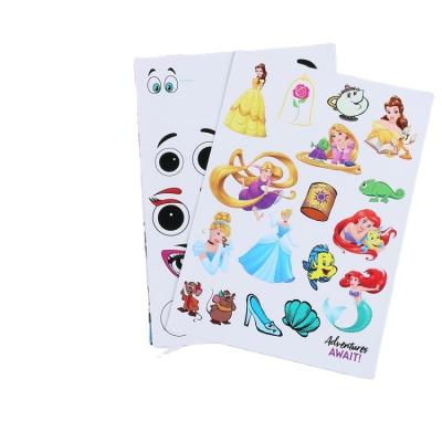 China Custom Adhesive Label CHILD Cartoon Sticker Heat Sensitive Printing Paper Sheet for sale