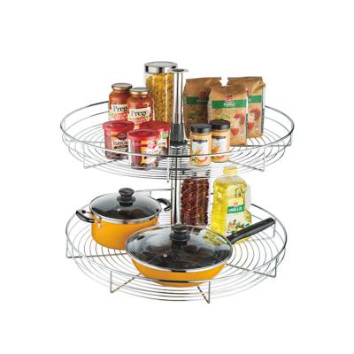 China 500mm/600mm/700mm/800mm/900mm Width Cost Effective Kitchen Corner Rotating Basket Kitchen Magic Basket for sale