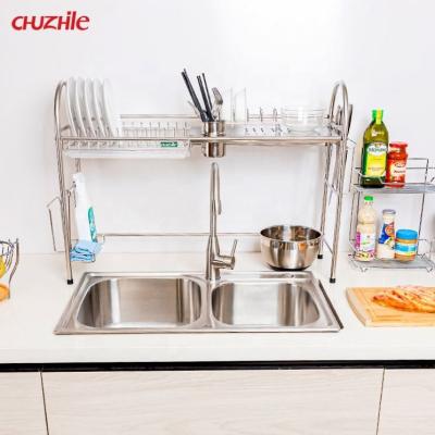 China 2020 Hot Sale Wire Kitchen Multifunctional Good Quality Dish Rack Sustainable for sale