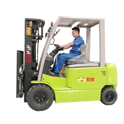 China Easy operation safety convenience 1.5 ton-5 ton 4 wheel electric balance forklift with lifting height 6meters for sale