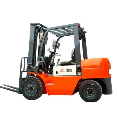 China Building Material Stores Made China Top Quality Price 3 Ton Lift Truck Diesel Forklift For Industry for sale