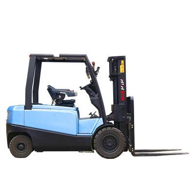 China Building Material Shop Electric Forklift 3stage 3-8M Mast Forklift Truck Double Drive Electric Lift Forklift for sale