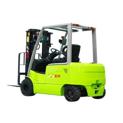 China Building Material Shop HLH Lithium Battery Mini New Electric Forklift 3ton 2.5ton 2ton 1.5ton Forklift Truck With Solid Tire Full AC for sale