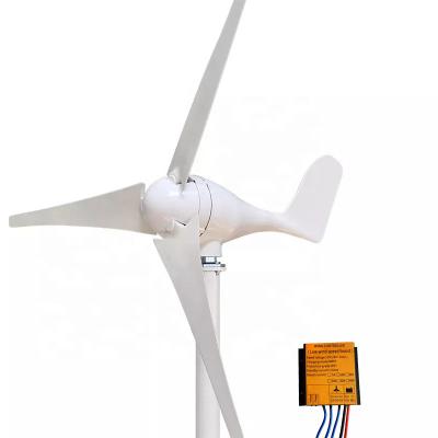 China Factory wholesale 100W 200W 400W 500W 800W wind turbine generator household small horizontal axis wind turbine system RY-A1-500W for sale