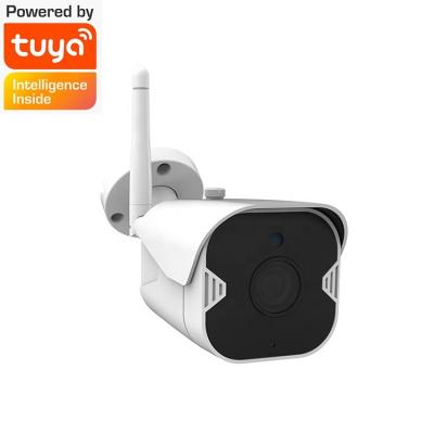 China TUYA NIGHT VISION Support Image Capture Flip HD CCTV Visual Wireless Bullet Camera for sale